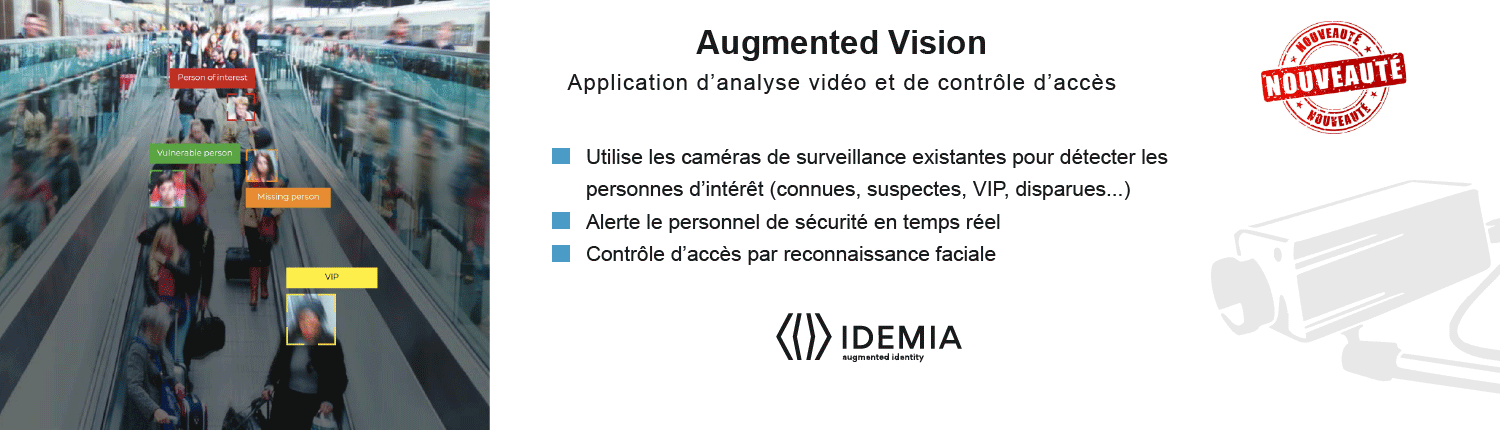 Augmented Vision – solution biométrique