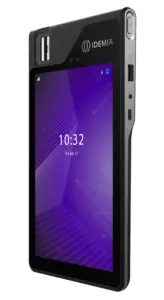 Tablette biométrique ID Screen – vue latérale