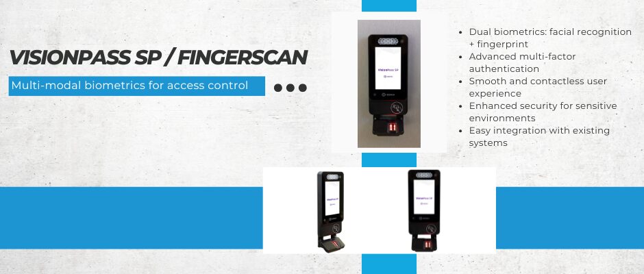 VisionPass SP - Fingerscan